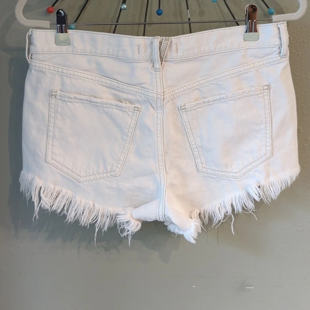 Festival Free People we the free soft relaxed framed raw Fringe Hem